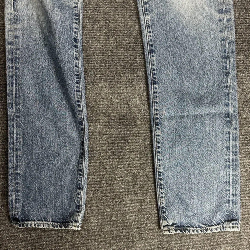 AG Adriano Goldschmied Jeans Mens 30 Straight Light Cotton Stretch Broken In - Picture 2 of 9